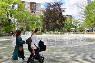 Le Parc Freudenstadt à Courbevoie