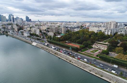 Photo de Courbevoie vue aérienne