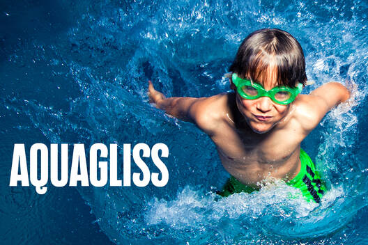 Photo de Aquagliss saison 2023 à la piscine municipale de Courbevoie
