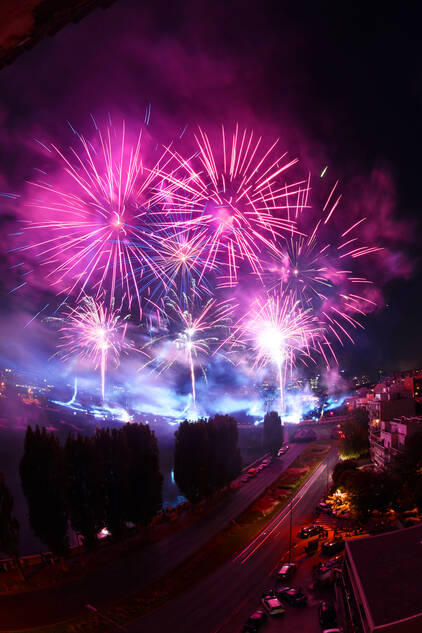 Feu d’artifice Courbevoie 2024 – pont de Levallois