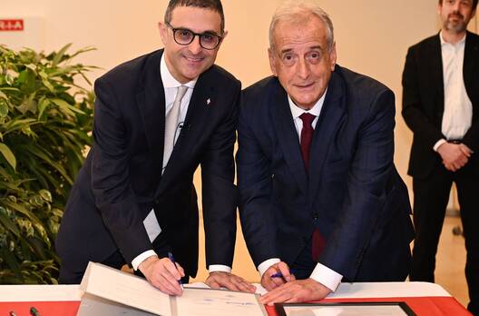 Photo de Arash Derambarsh et Jaques Kossowski
