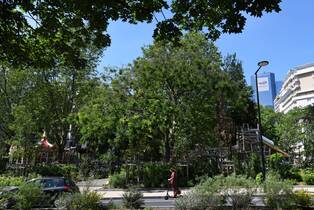 Le Parc Freudenstadt à Courbevoie