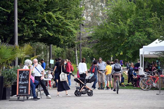 Les quais de Seine à Courbevoie, un lieu propice à la détente et aux sports