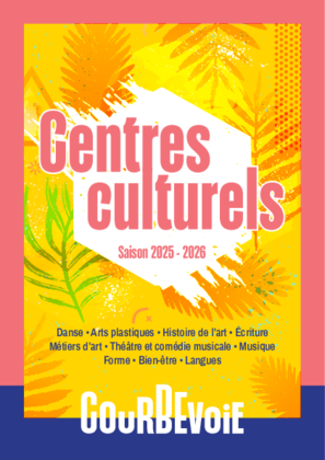 Brochure des centres-culturels 2025 - 2026