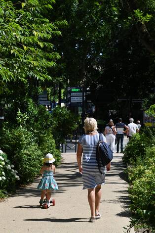 Le Parc Freudenstadt à Courbevoie