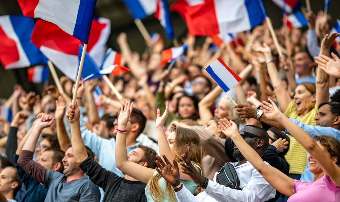 Supporters français coupe du monde de rugby