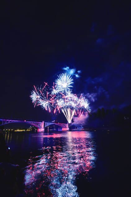 Feu d’artifice Courbevoie 2024 – pont de Levallois
