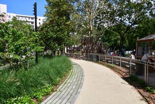 Le Parc Freudenstadt à Courbevoie
