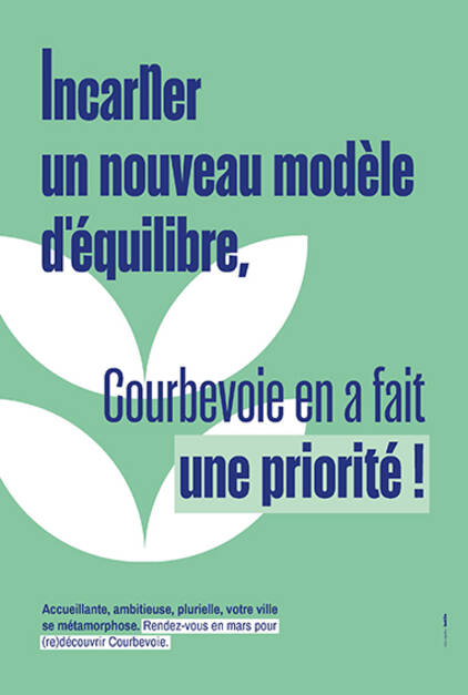 Courbevoie dévoile sa nouvelle identité visuelle