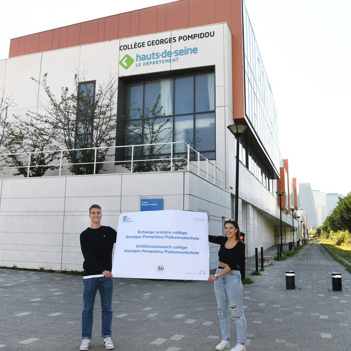 Échange scolaire collège Georges Pompidou/Falkenrealschule