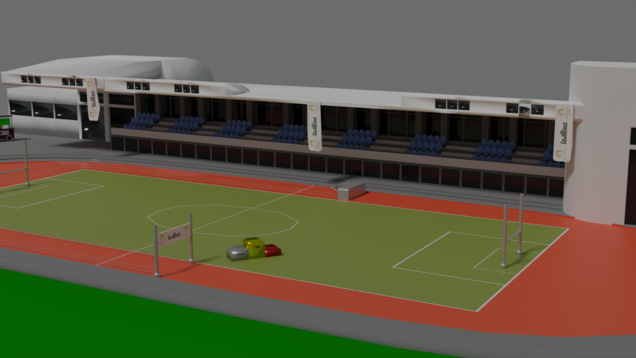 Plan du cynodrome olympique de Courbevoie