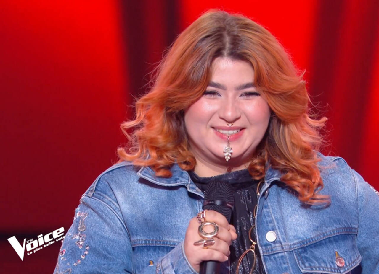 Eve lors de son passage aux auditions à l'aveugle de The Voice