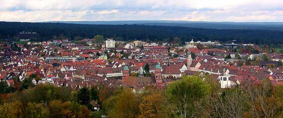 Photo de Freudenstadt. Crédit photo : Wikipédia