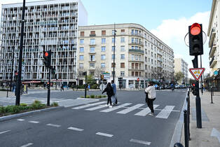 Dans le quartier Coeur de Ville, le feu piéton expérimental à détection de sourire sera positionné à l'angle de la place Hérold et de la rue de l’Alma.