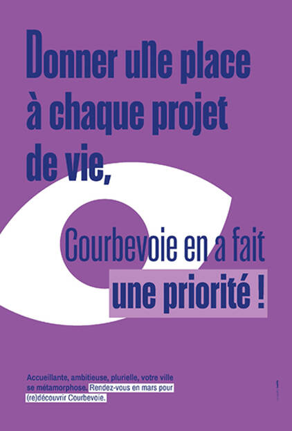 Courbevoie dévoile sa nouvelle identité visuelle