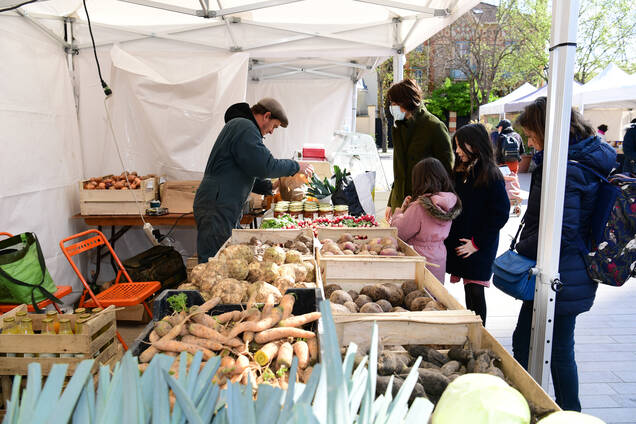 Marché des producteurs à Courbevoie