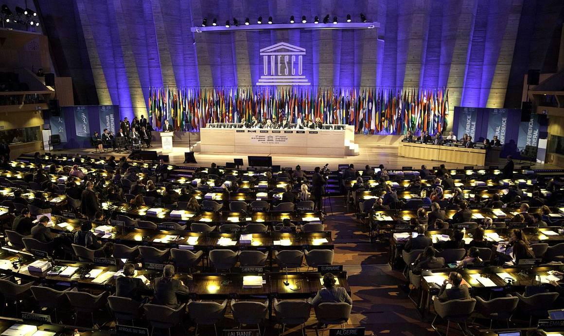 "Asamblea General de la UNESCO" Foto: Fernanda LeMarie - Cancillería del Ecuador