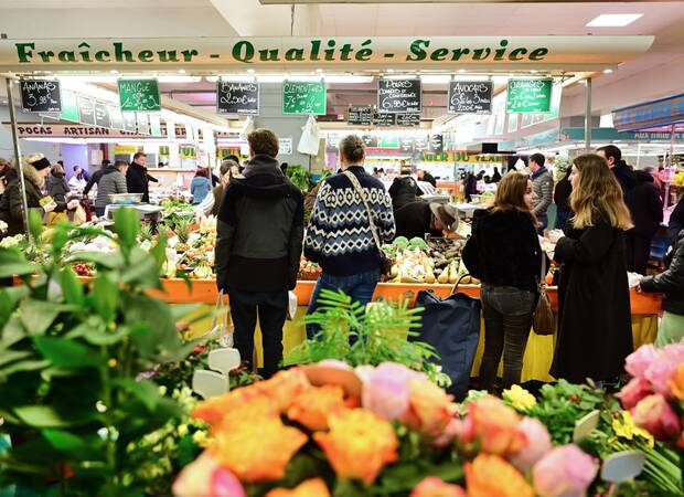 Photo intérieur du marché Villebois-Mareuil