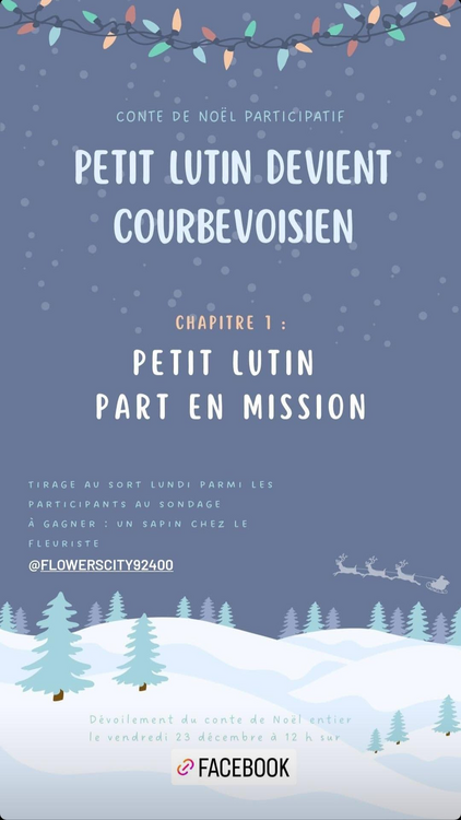 Conte de Noël à Courbevoie
