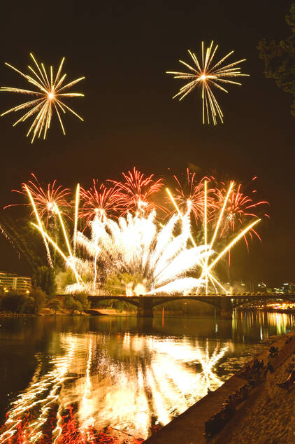 Feu d’artifice Courbevoie 2024 – pont de Levallois