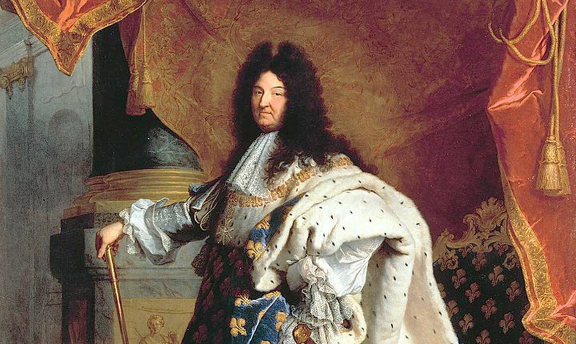 Portrait de Louis XIV roi Soleil