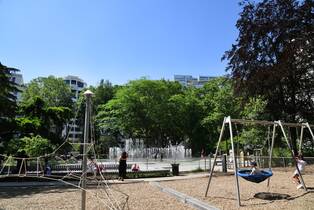 Le Parc Freudenstadt à Courbevoie