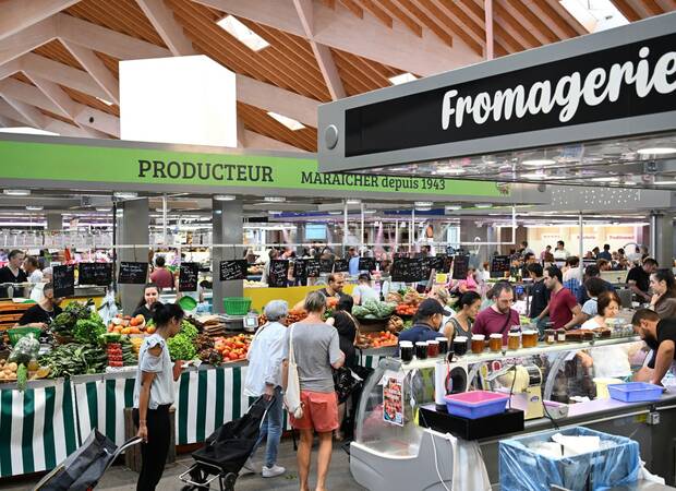 Photo intérieur du marché Charras