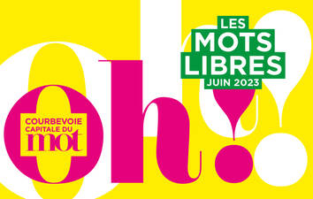 Le festival des mots libres 2023 à Courbevoie