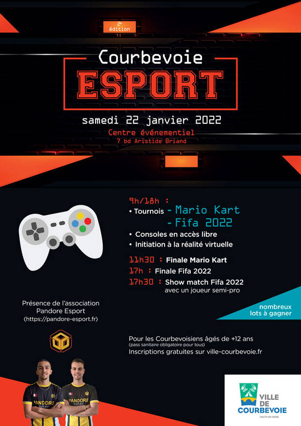 Photo de l'affiche du Courbevoie Esport de 2022
