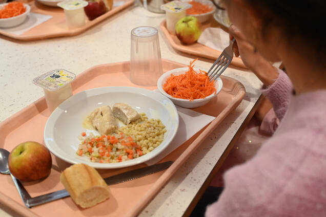 Menu des cantines de Courbevoie