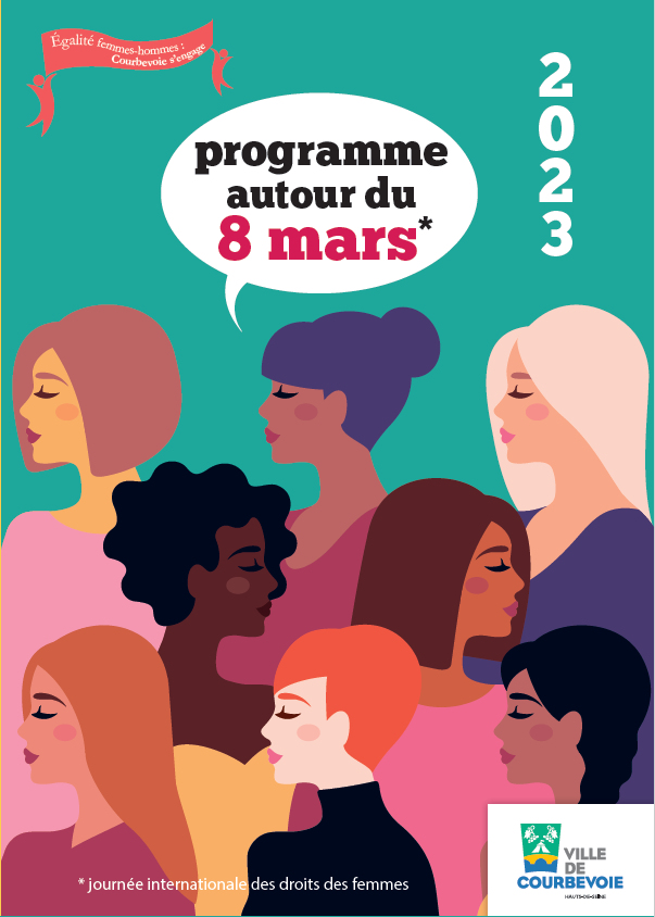 programme autour du 8 mars journée internationale des droits des femmes à Courbevoie