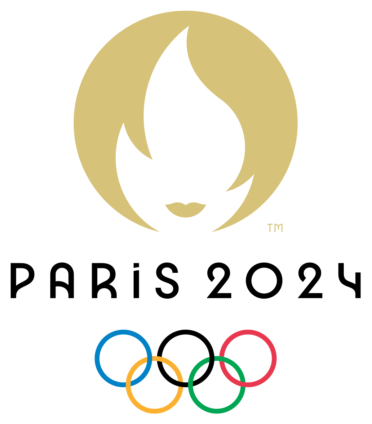 Logotype officiel des Jeux Olympique de Paris 2024
