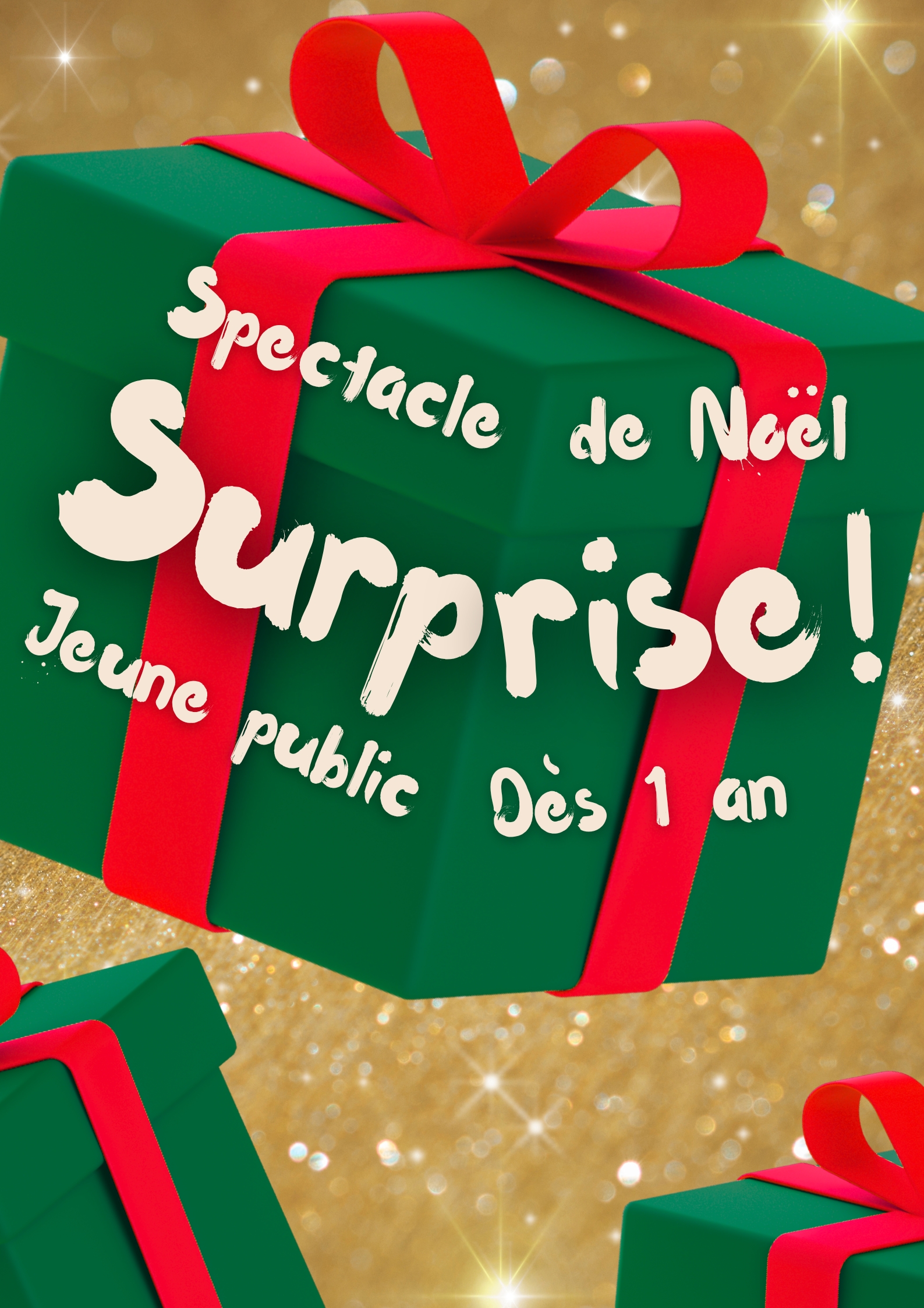 Surprise! Spectacle de Noël très jeune public à partir de 1 an